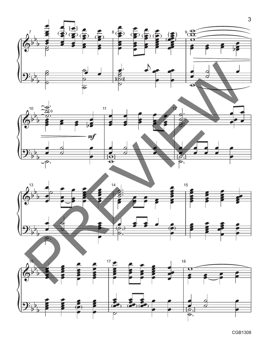 Proclamation on St. Thomas (3-5 octaves) 5-Octaves scores gallery preview page 3