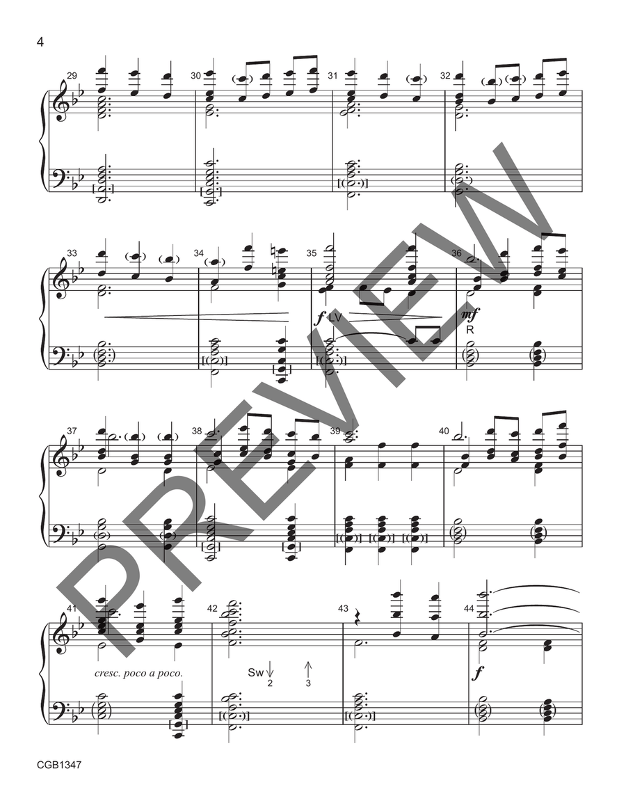 Let All Things Now Living (3-5 octaves) 5-Octaves scores gallery preview page 4