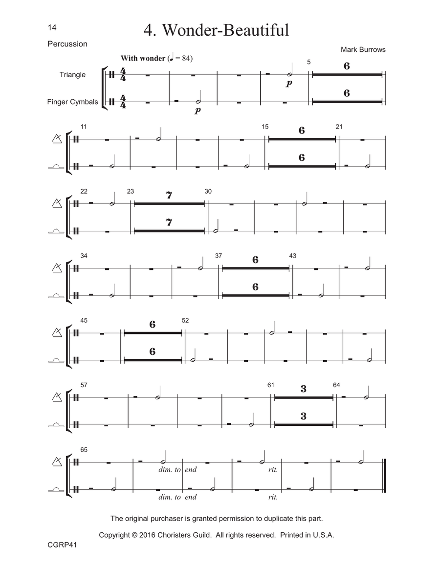 In the Image Reproducible Instrumental Parts Reproducible Packs scores gallery preview page 6