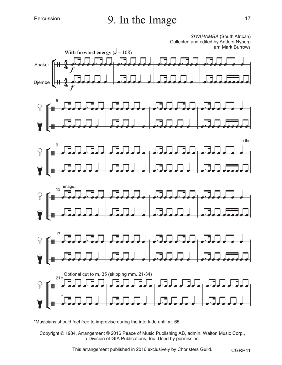 In the Image Reproducible Instrumental Parts Reproducible Packs scores gallery preview page 7