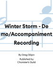 Winter Storm - Demo/Accompaniment Recording