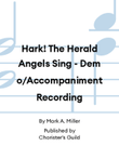 Hark! The Herald Angels Sing - Demo/Accompaniment Recording