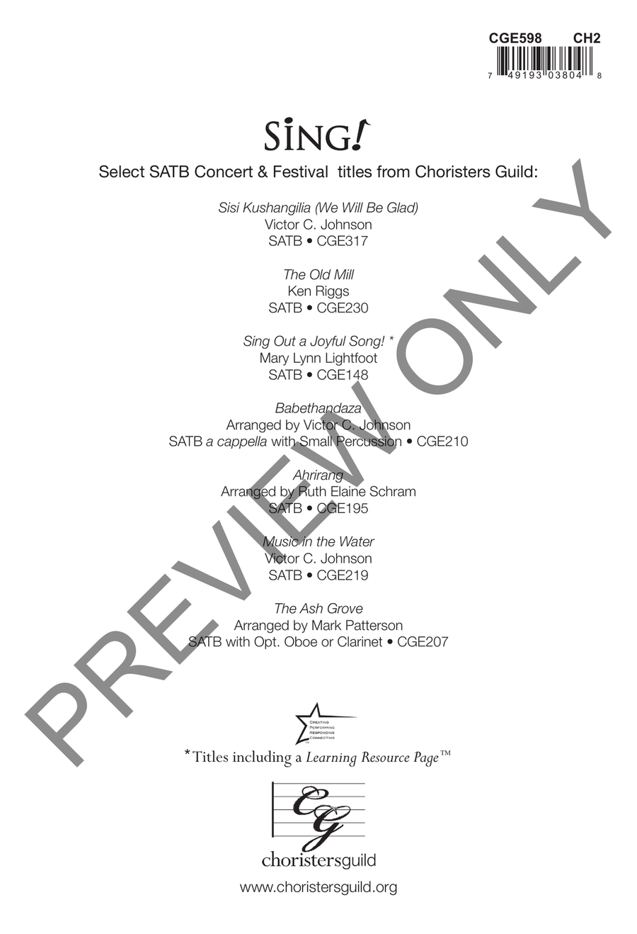 Wayfaring Child Wayfaring Child 4-Part scores gallery preview page 6