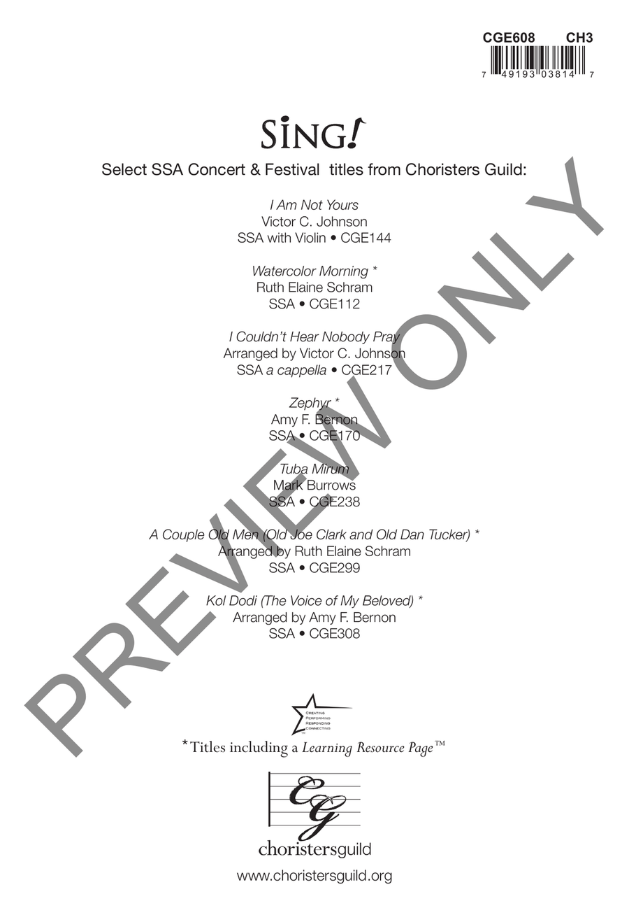 Dido's Lament Dido's Lament SSA scores gallery preview page 9