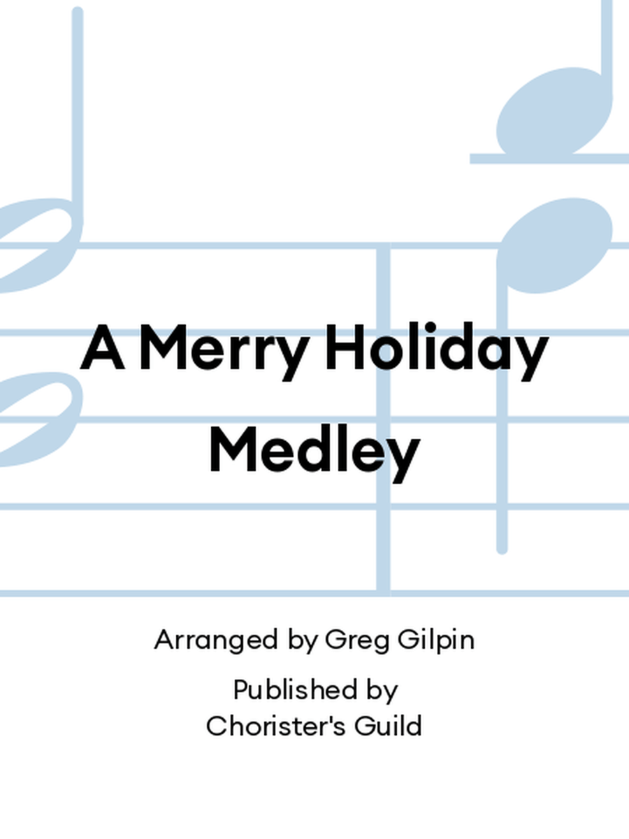 A Merry Holiday Medley A Merry Holiday Medley 2-Part scores gallery preview page 1