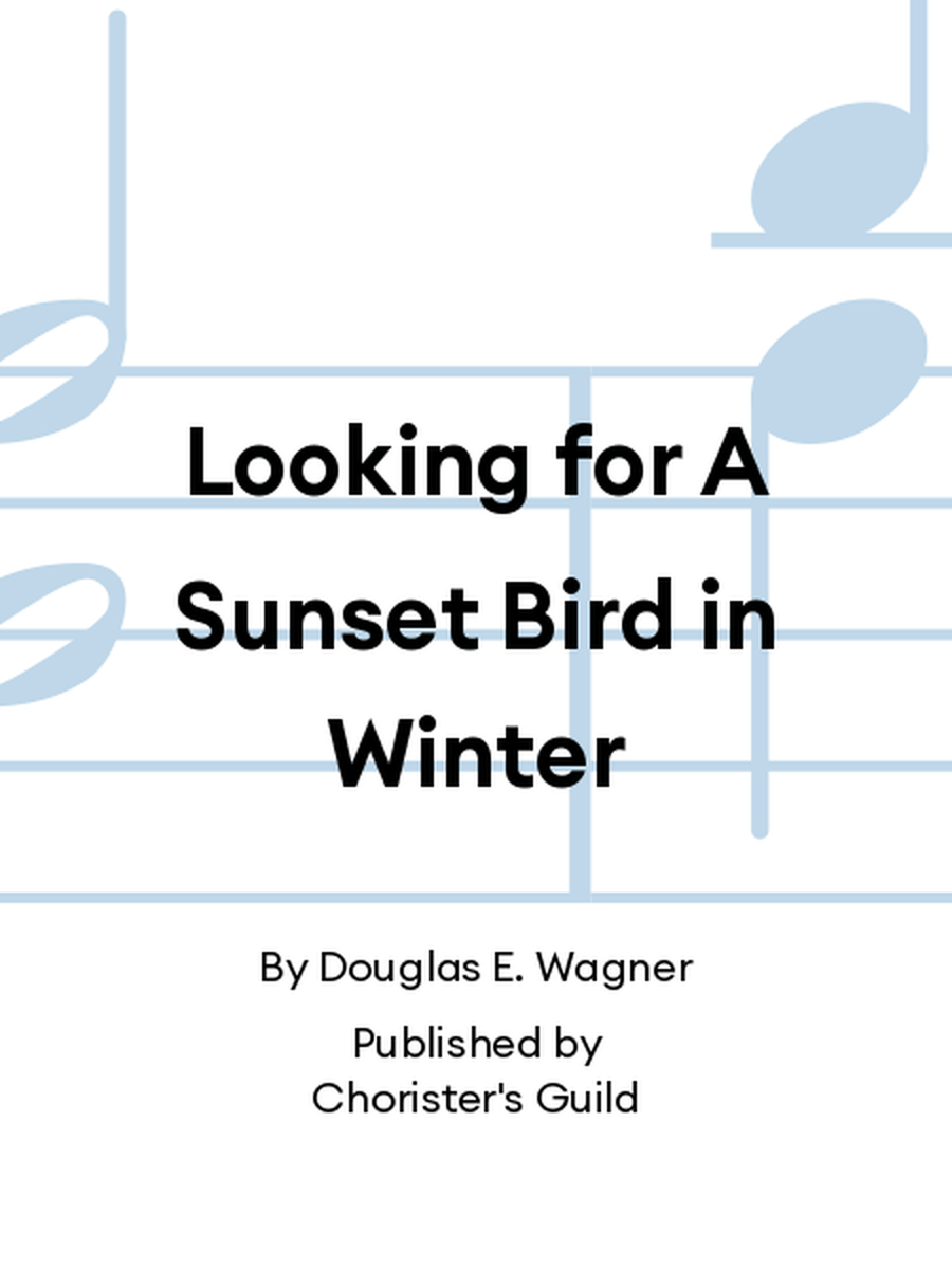 Looking for A Sunset Bird in Winter SSA scores gallery preview page 1