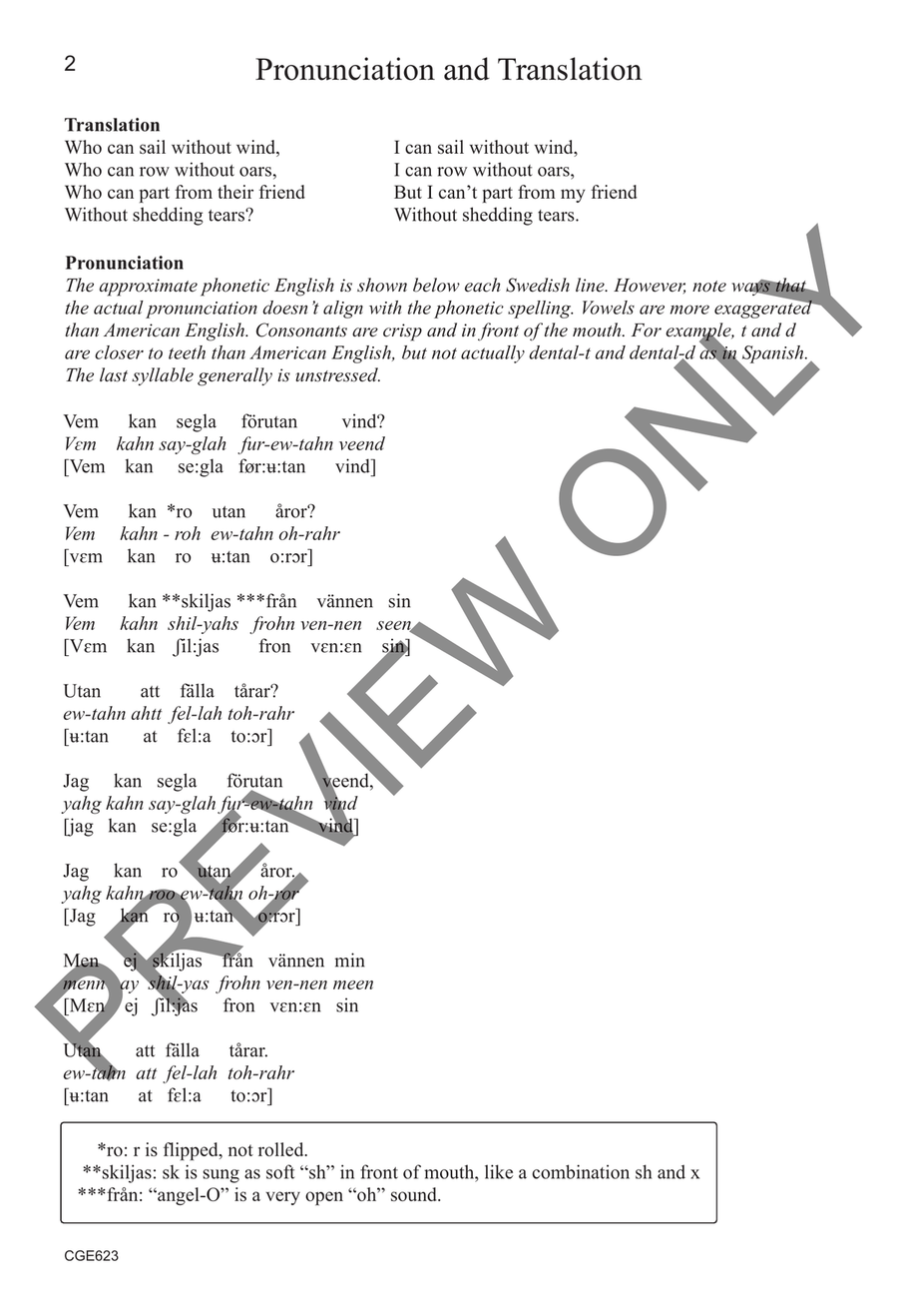 Vem Kan Segla? Vem Kan Segla? 3-Part scores gallery preview page 3