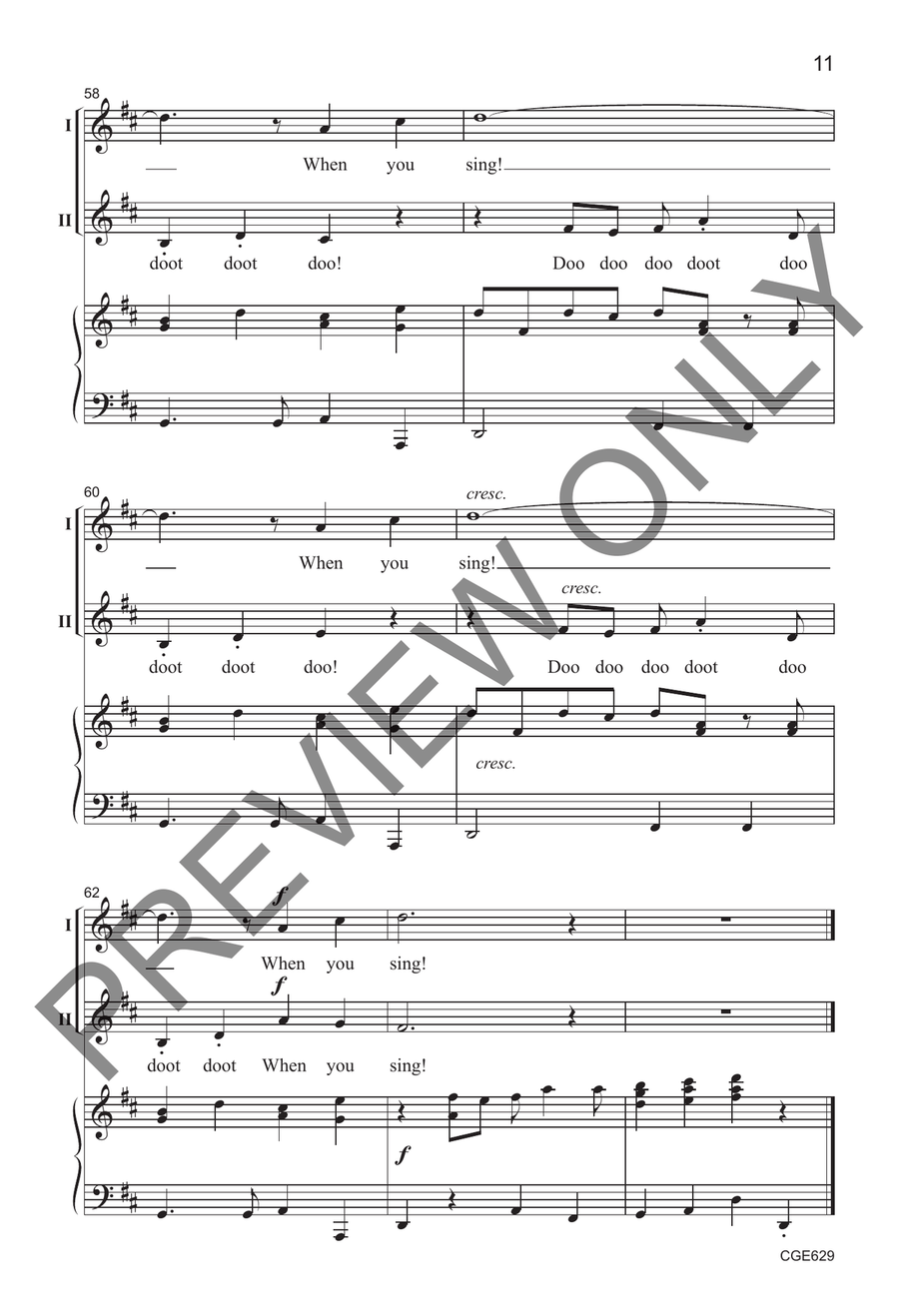 When You Sing When You Sing 2-Part scores gallery preview page 8