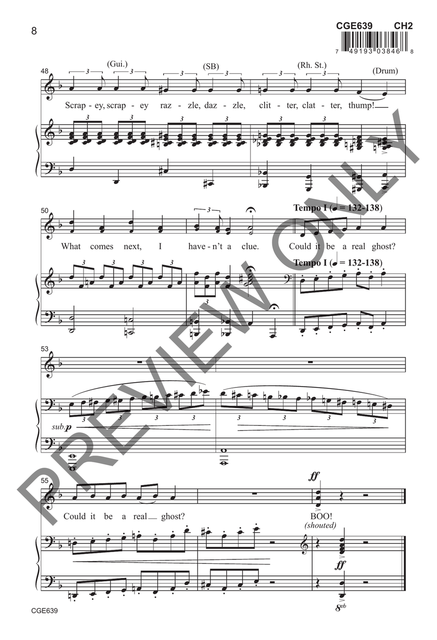 The Skeleton Dance The Skeleton Dance 2-Part scores gallery preview page 8