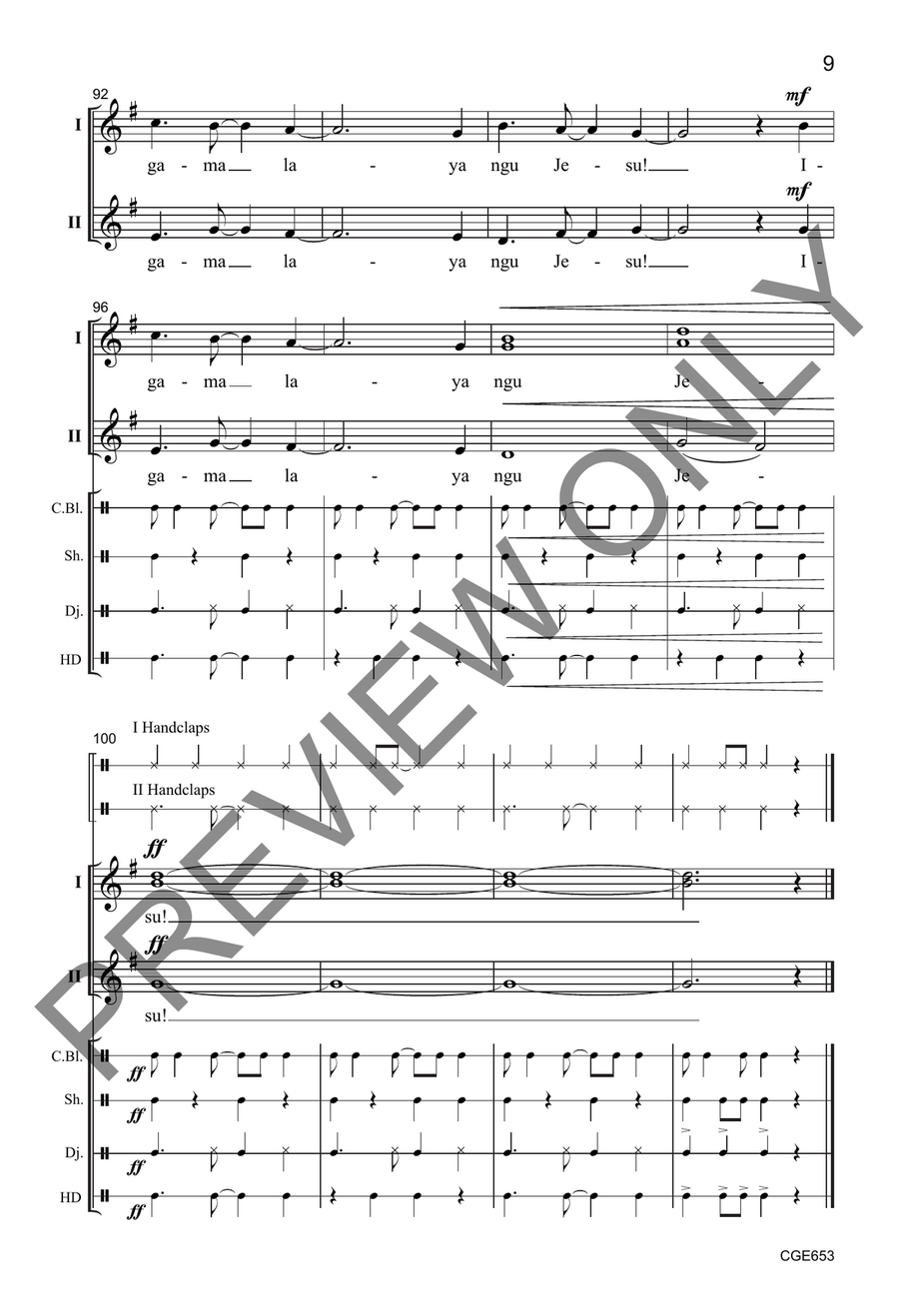 Sizalelwe Indodana Sizalelwe Indodana 2-Part scores gallery preview page 6