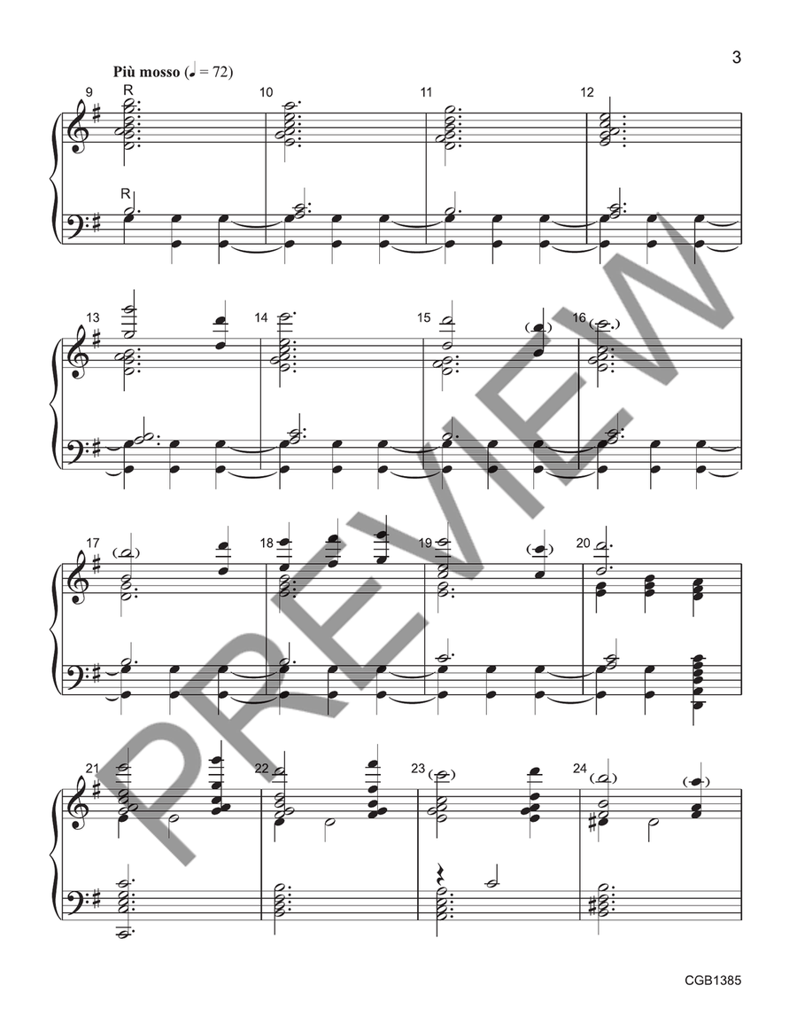 Hope and Peace: Advent Reflection (3-5 octaves) by Cathy Moklebust 5-Octaves - Sheet Music page 4