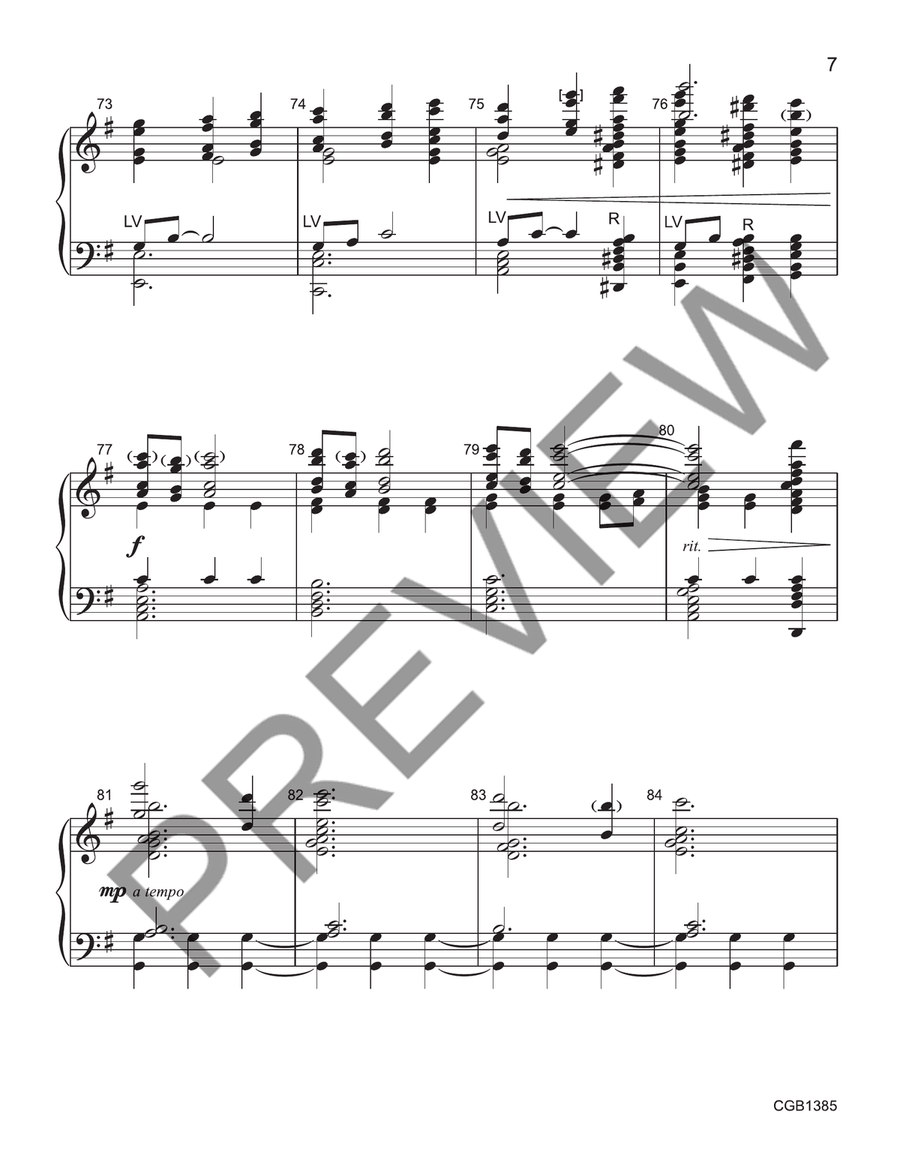 Hope and Peace: Advent Reflection (3-5 octaves) by Cathy Moklebust 5-Octaves - Sheet Music page 6