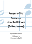 Prayer of St. Francis - Handbell Score (3-5 octaves)