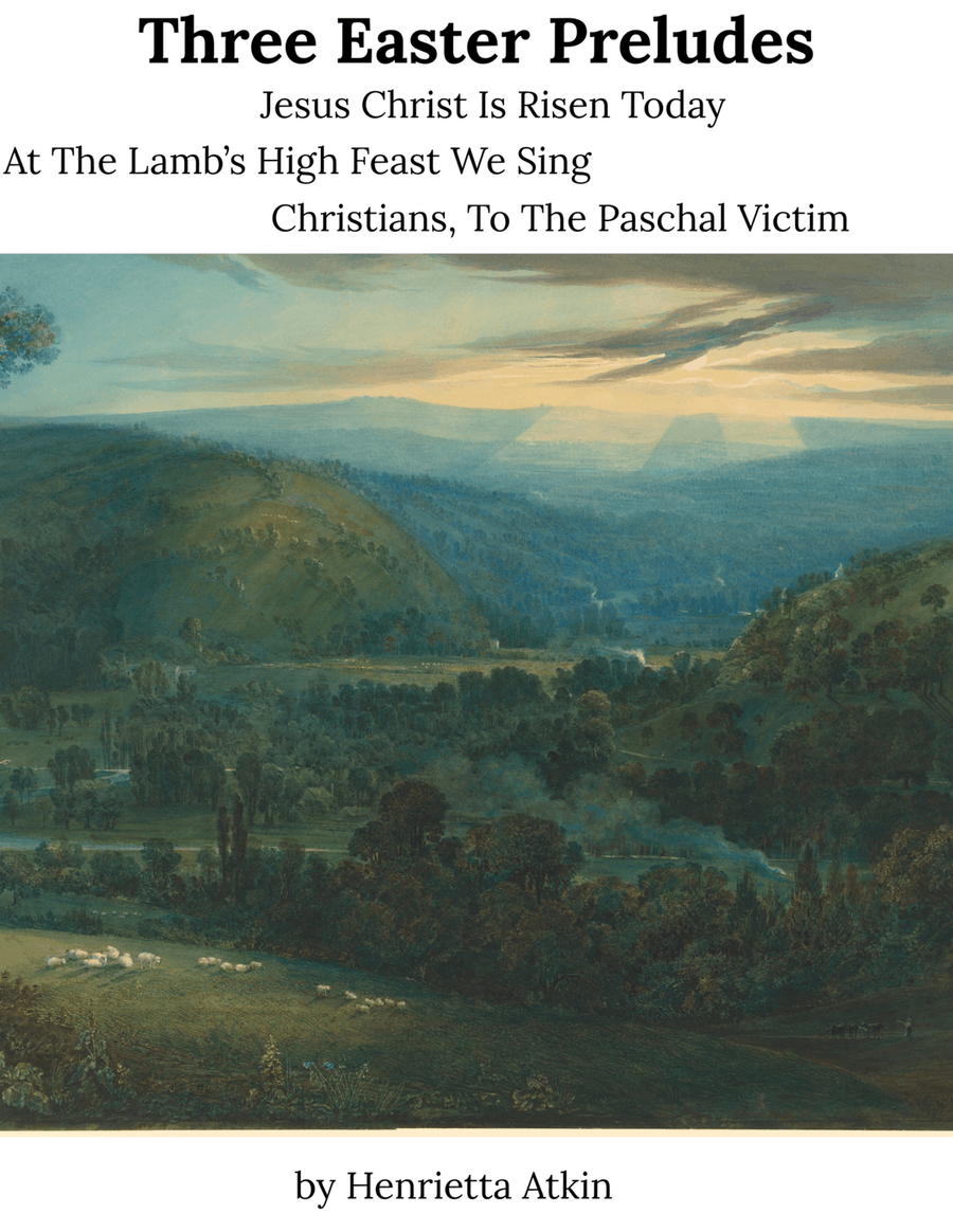 Three Easter Preludes Piano Solo scores gallery preview page 1
