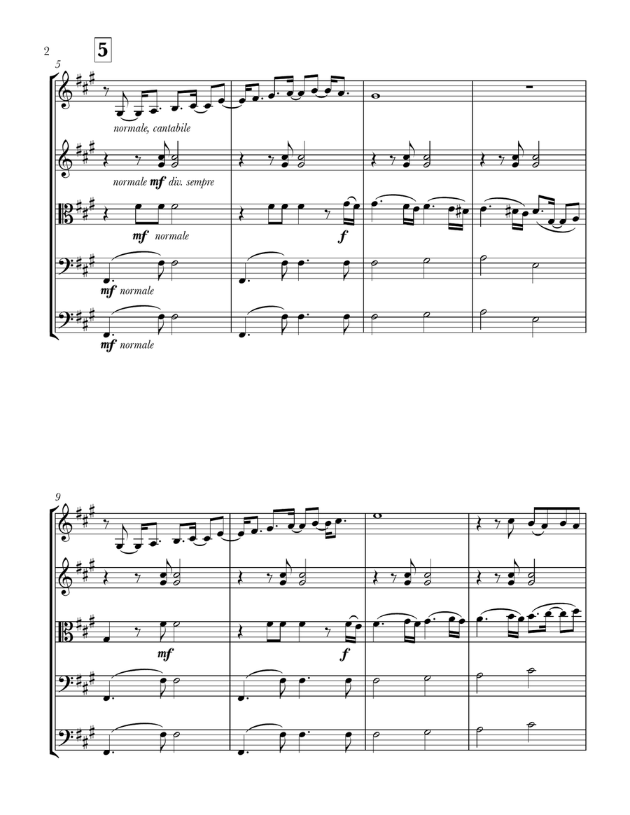 Prisoner Prisoner String Orchestra scores gallery preview page 2