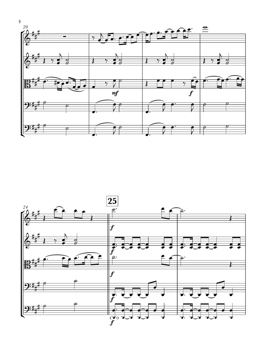 Prisoner Prisoner String Orchestra scores gallery preview page 4