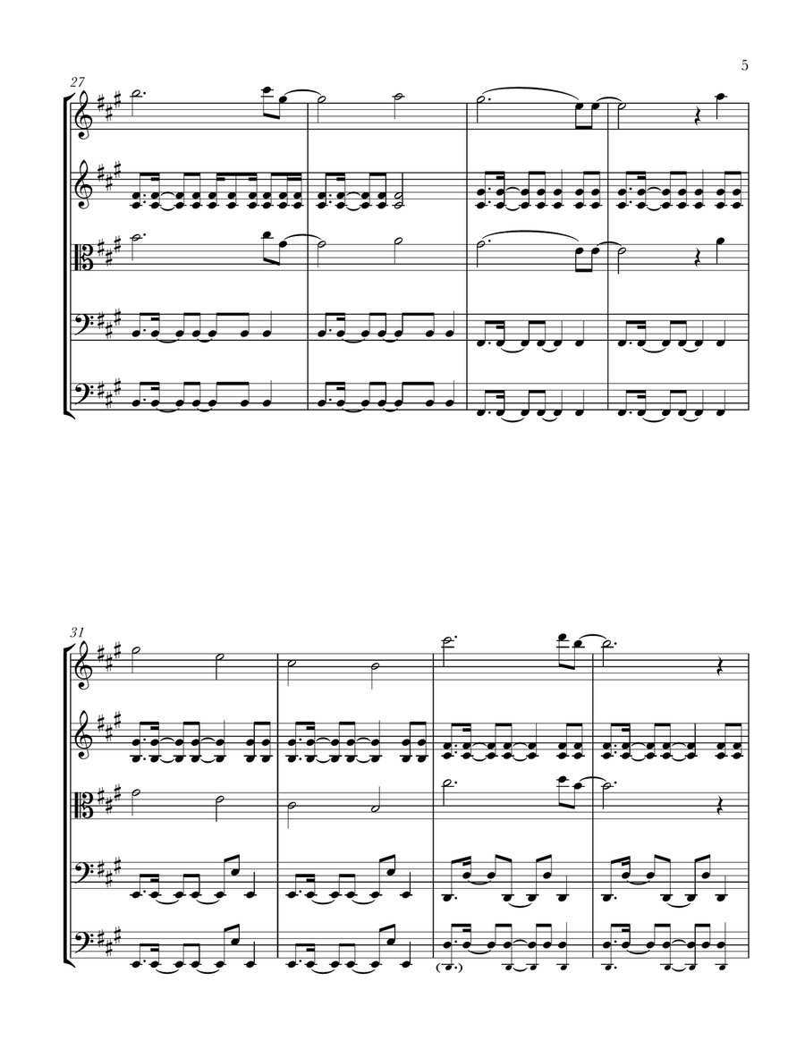 Prisoner Prisoner String Orchestra scores gallery preview page 5