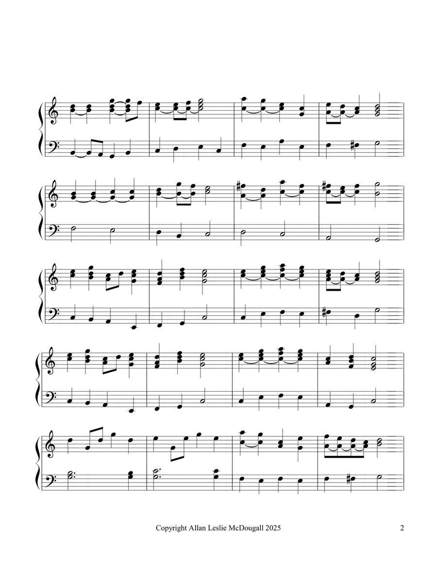 Rousing Processional Rousing Processional Organ Solo scores gallery preview page 2
