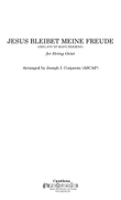 Jesus Bleibet Meine Freude for String Octet (Jesu, Joy of Man's Desiring)
