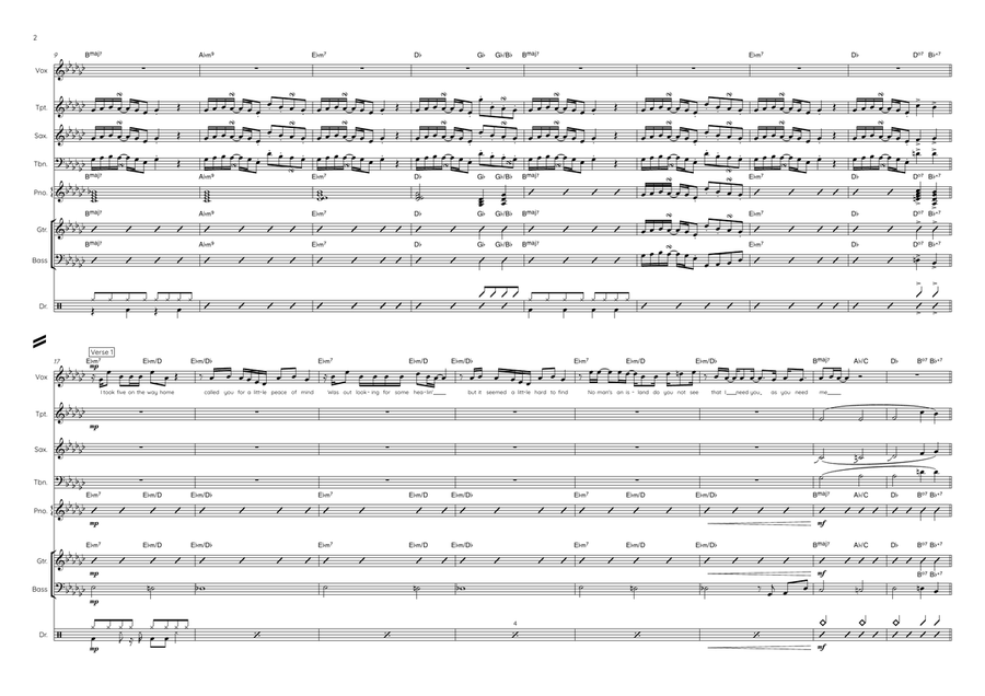 Echo Echo Small Ensemble scores gallery preview page 2