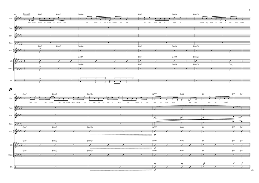 Echo Echo Small Ensemble scores gallery preview page 5