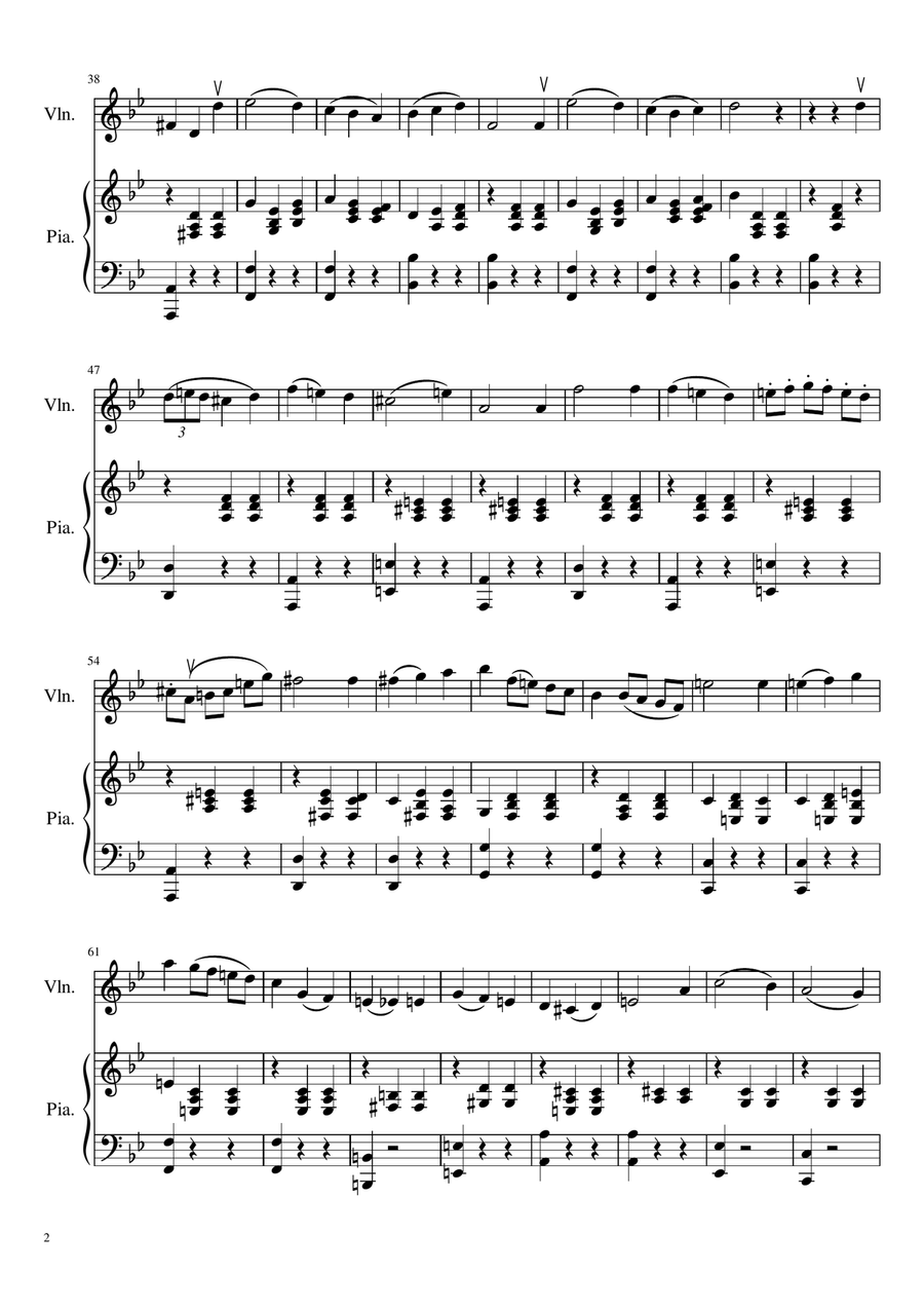 Merry-Go-Round Of Life Merry-Go-Round Of Life Violin Solo scores gallery preview page 2