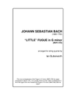 J.S.BACH Little Fugue in G minor BWV578