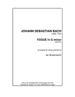 J.S.BACH Fugue in G minor BWV542