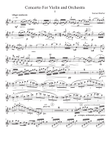 Barber, Samuel Violin Concerto, Op. 14