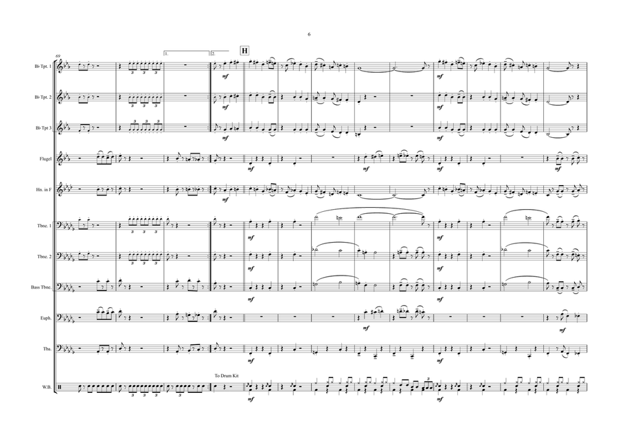 Top Hat, White Tie And Tails Brass Ensemble scores gallery preview page 6