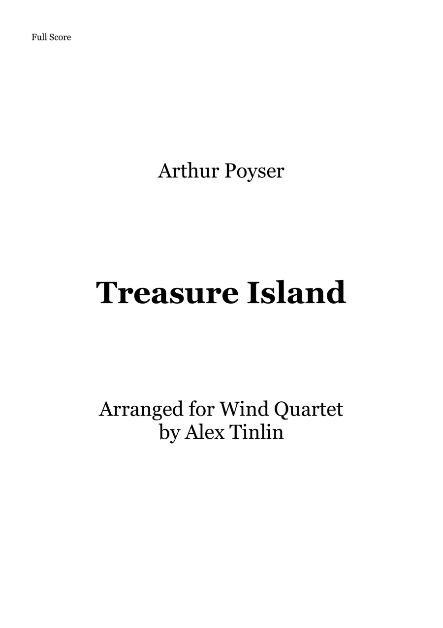 Treasure Island Treasure Island Woodwind Quartet scores gallery preview page 1