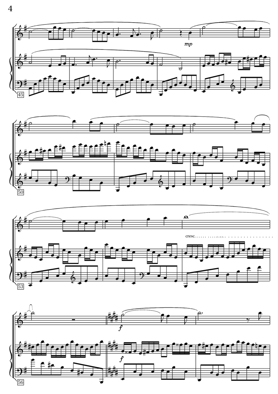 The Enchanted Forest (Flute+Piano) Flute Solo scores gallery preview page 5