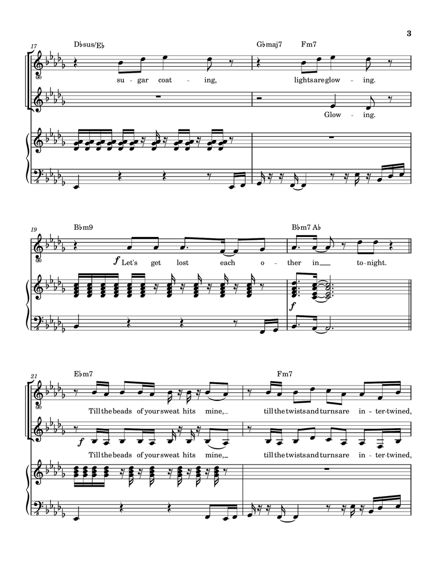 Cloud Nine Cloud Nine Piano, Vocal scores gallery preview page 4
