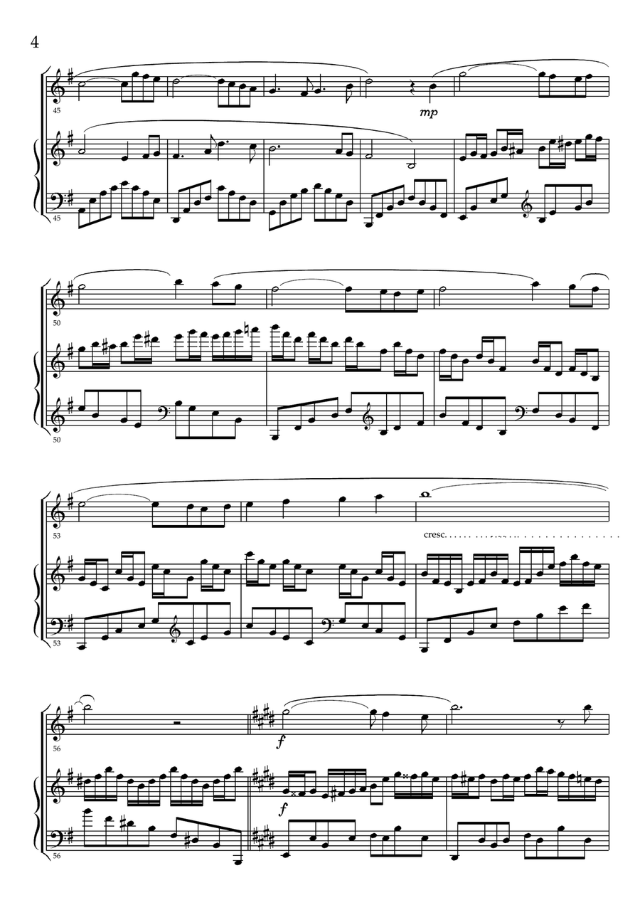 The Enchanted Forest Suite (14-Songs )Flute+Piano Flute Solo scores gallery preview page 6