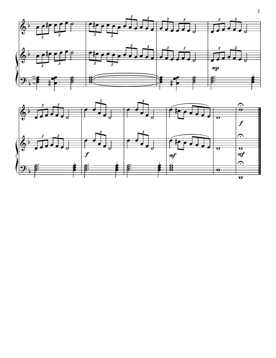Autumn Apple Orchard Vocalise Piano, Vocal scores gallery preview page 2