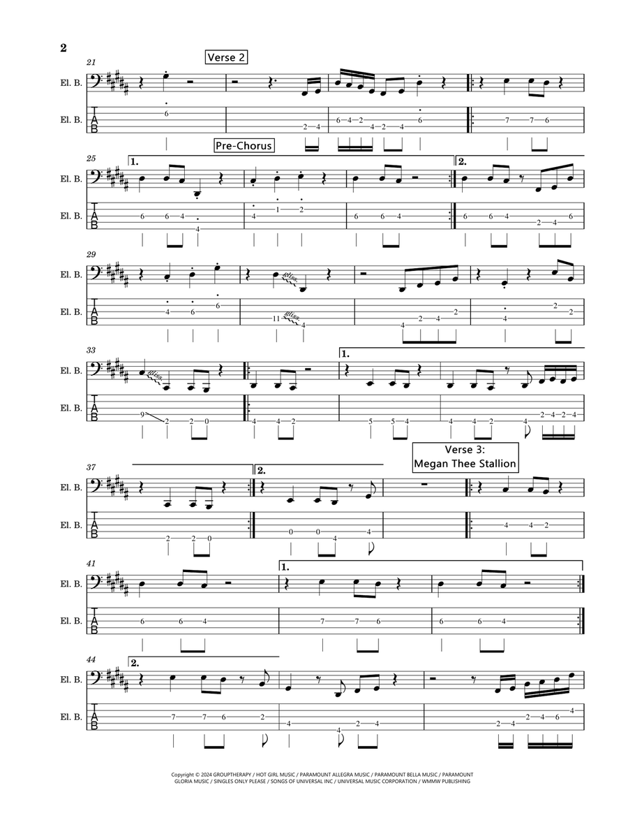 Not My Fault Not My Fault Acoustic Guitar scores gallery preview page 2