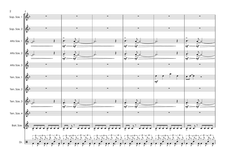 Everybody Wants To Rule The World Woodwind Ensemble scores gallery preview page 6