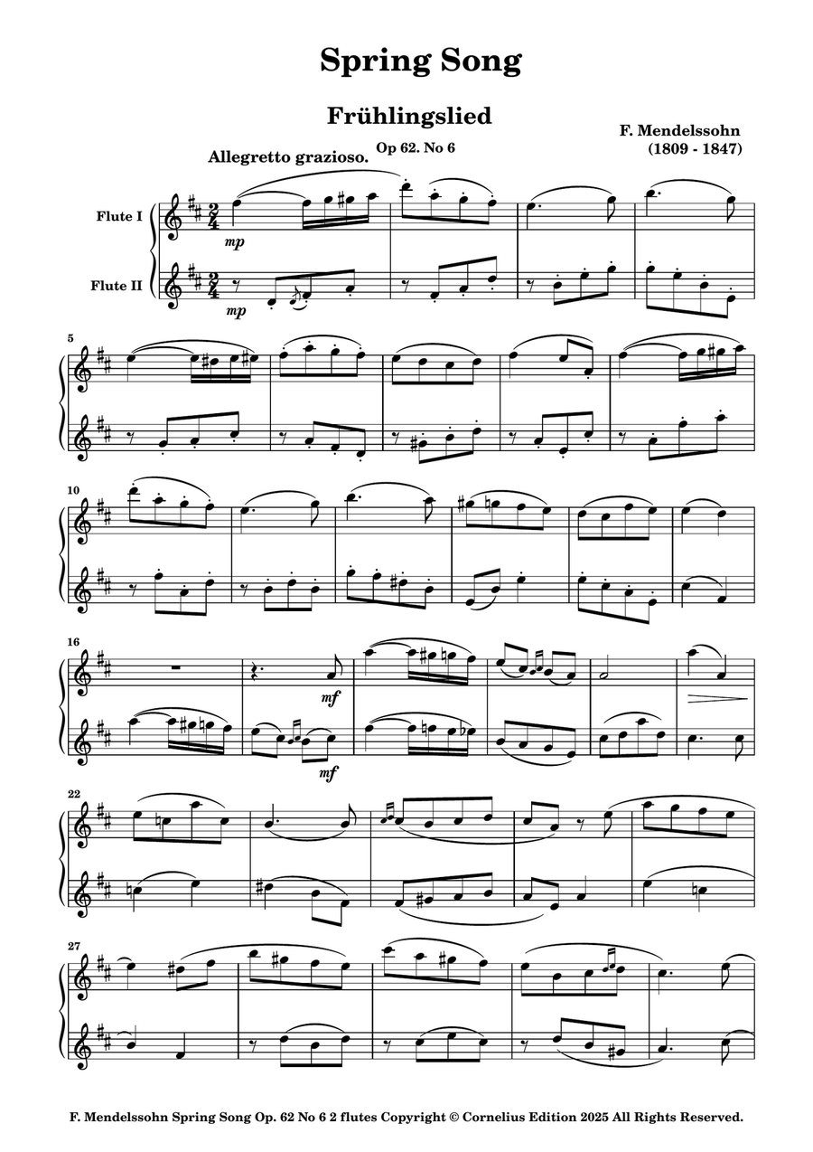 Felix Mendelssohn 