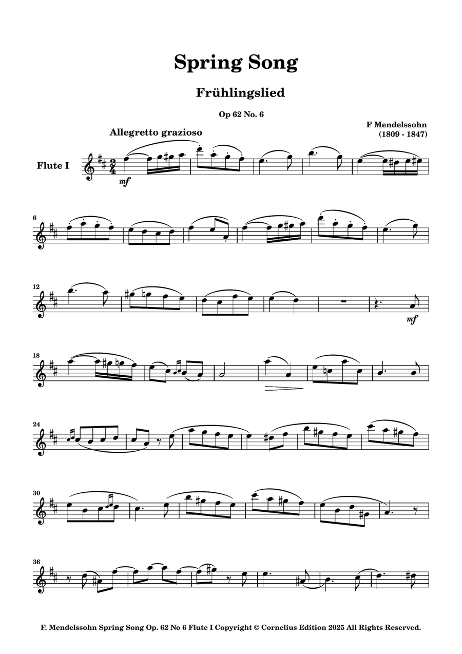 Felix Mendelssohn 