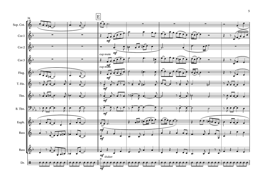 Yesterday Yesterday Large Ensemble scores gallery preview page 5