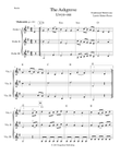 The Ashgrove for Violin Trio