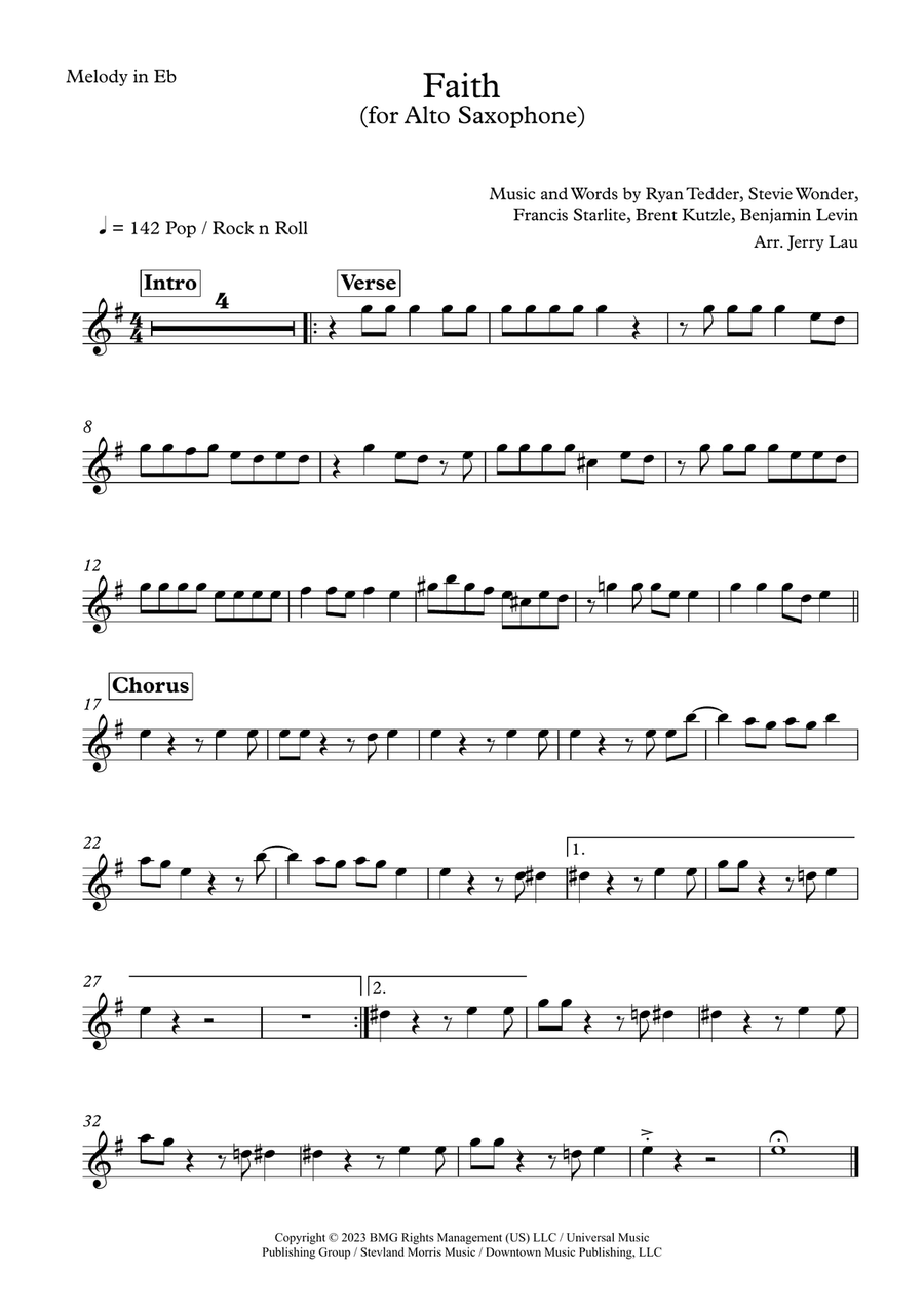 Faith Large Ensemble scores gallery preview page 3