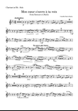 Saint-Saëns: Mon cœur s'ouvre à ta voix (from Samson et Dalila) for Bb Clarinet Solo