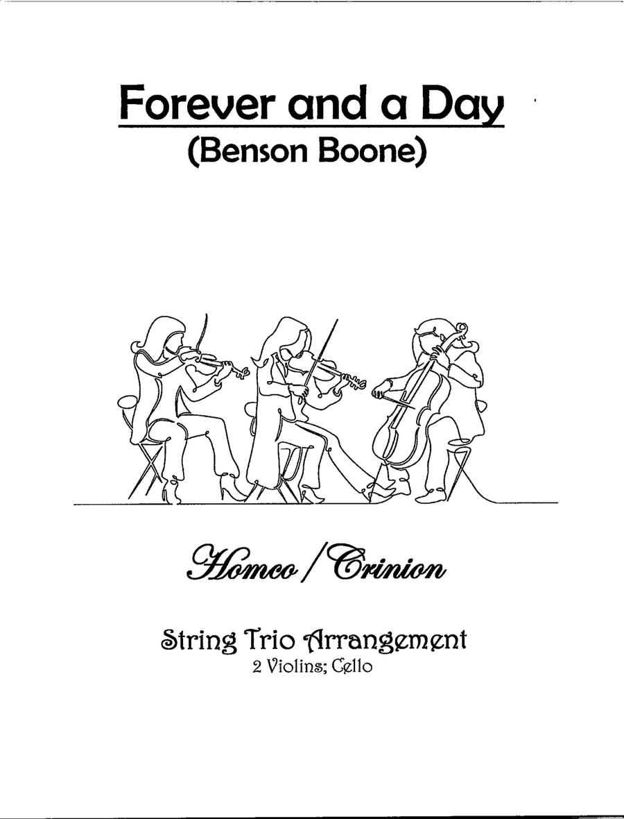 Forever And A Day Forever And A Day String Trio scores gallery preview page 1