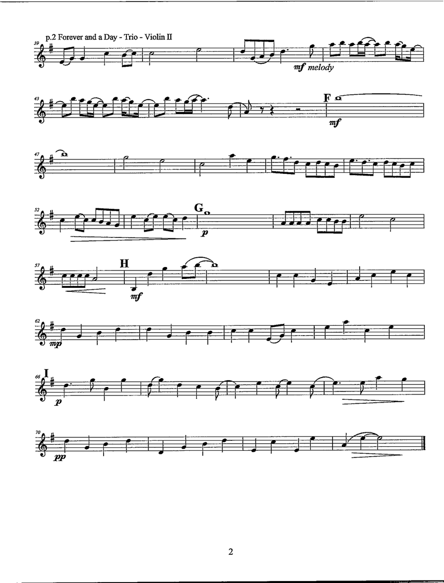 Forever And A Day Forever And A Day String Trio scores gallery preview page 5
