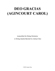 Deo Gracias (Agincourt Carol)