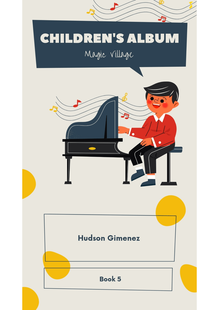 Children's Album - Magic Village - Book 5 Easy Piano scores gallery preview page 1
