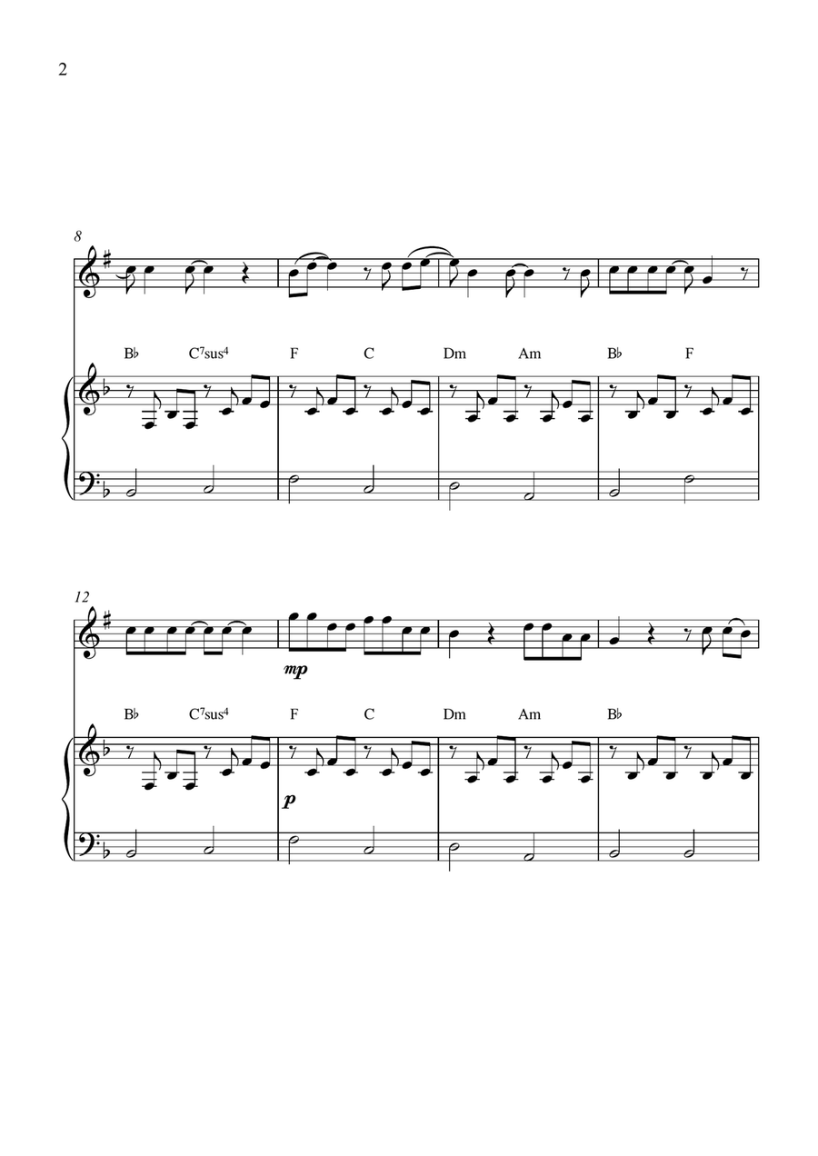 Over You Over You Soprano Saxophone scores gallery preview page 2