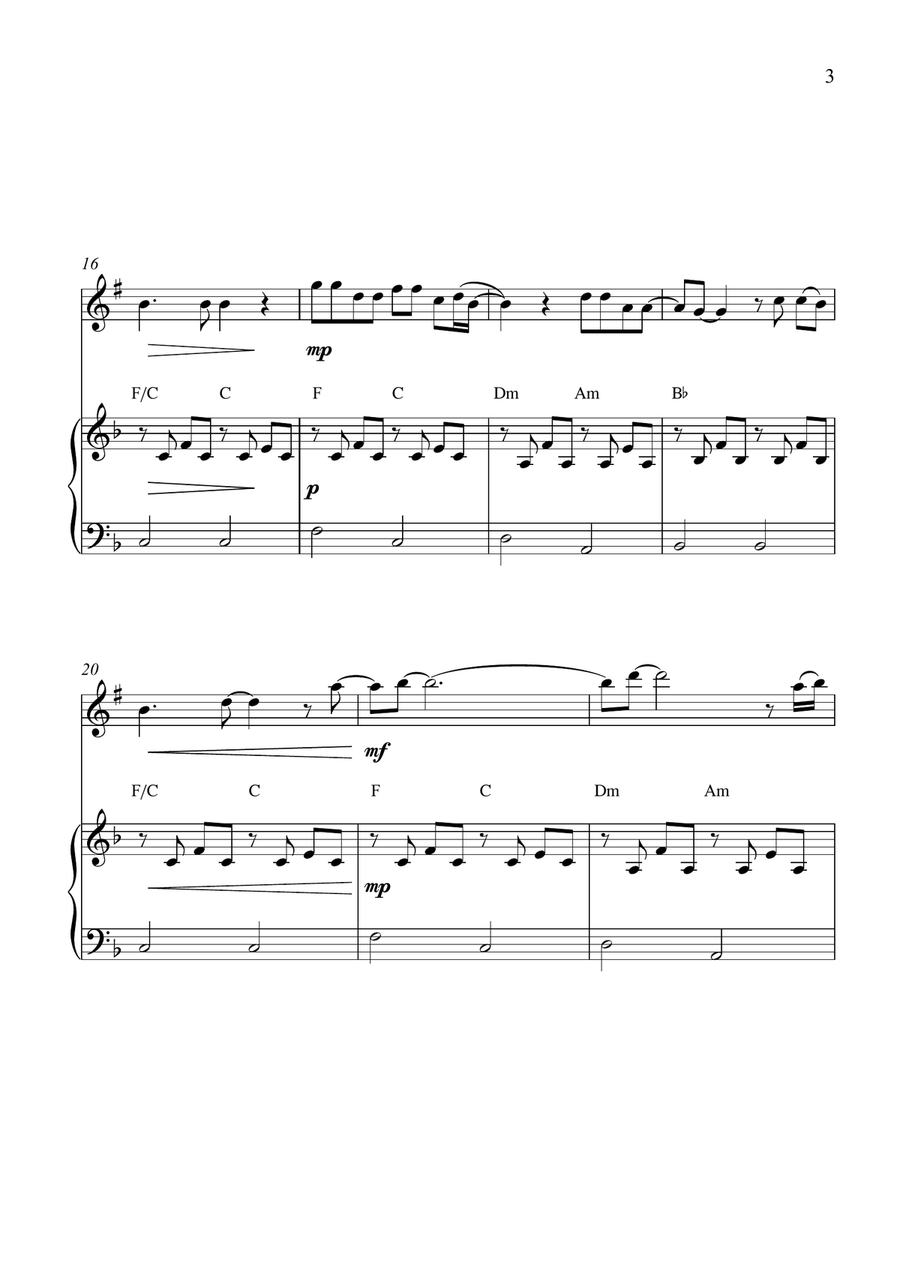 Over You Over You Soprano Saxophone scores gallery preview page 3
