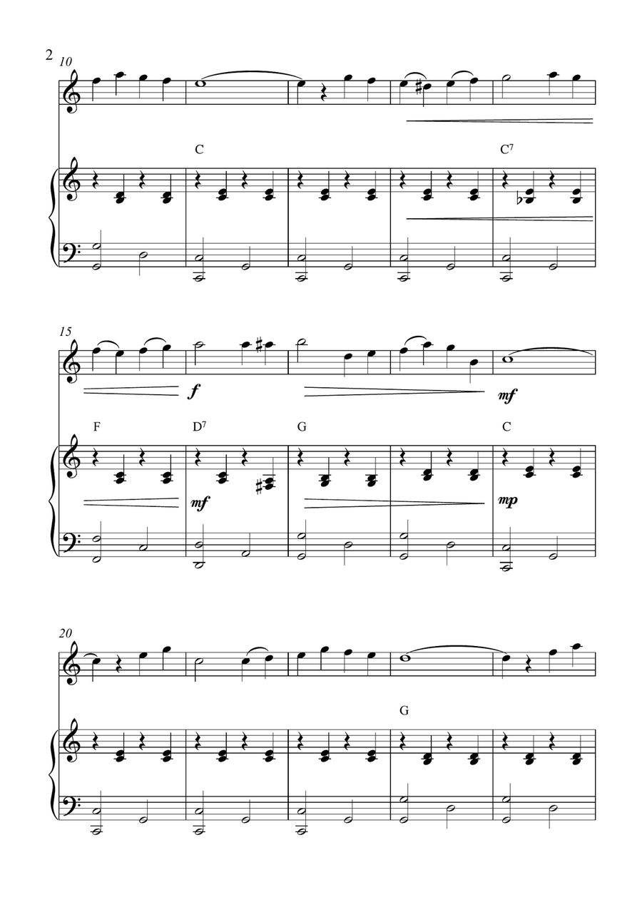 Take These Chains From My Heart Flute Solo scores gallery preview page 2